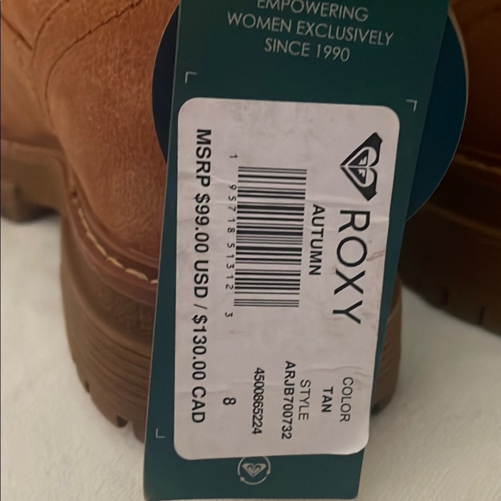 NEW Roxy Tan Boots